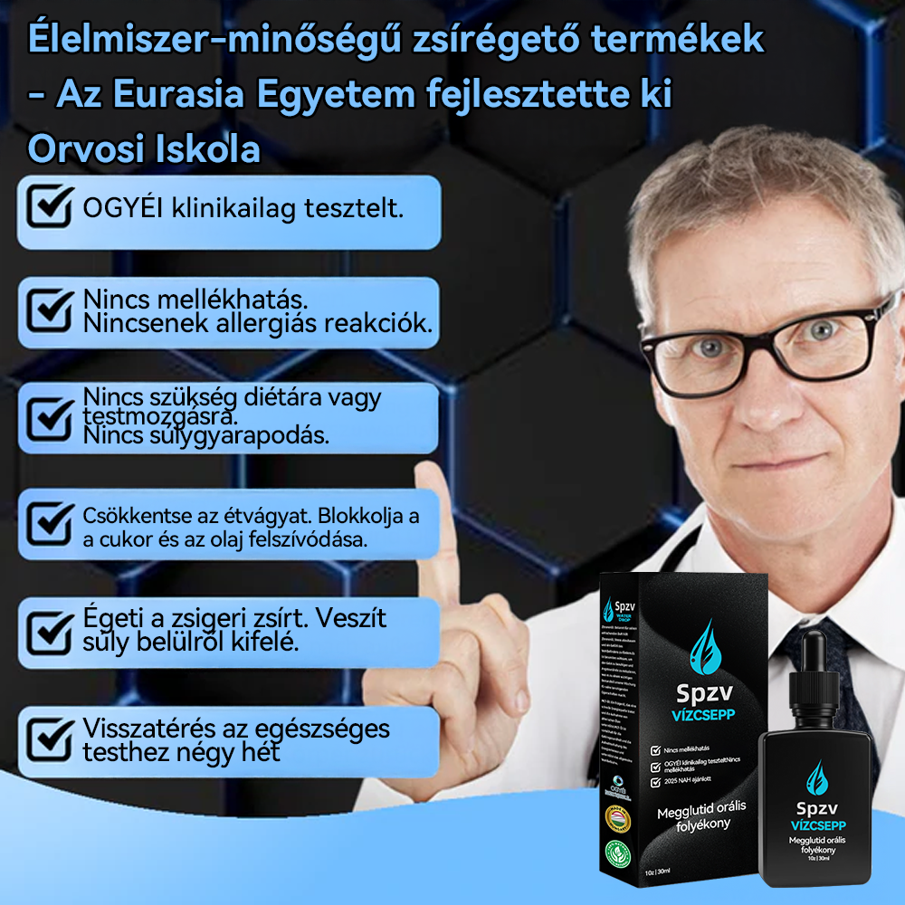 (✅Hivatalos üzlet) 𝑺𝐩𝐳𝐯® 𝐌𝐞𝐠𝐥𝐮𝐭𝐢𝐝 orális oldat💧 (zsírégető élelmiszer, amelyet a Semmelweis Egyetem Orvostudományi Karán fejlesztettek ki)